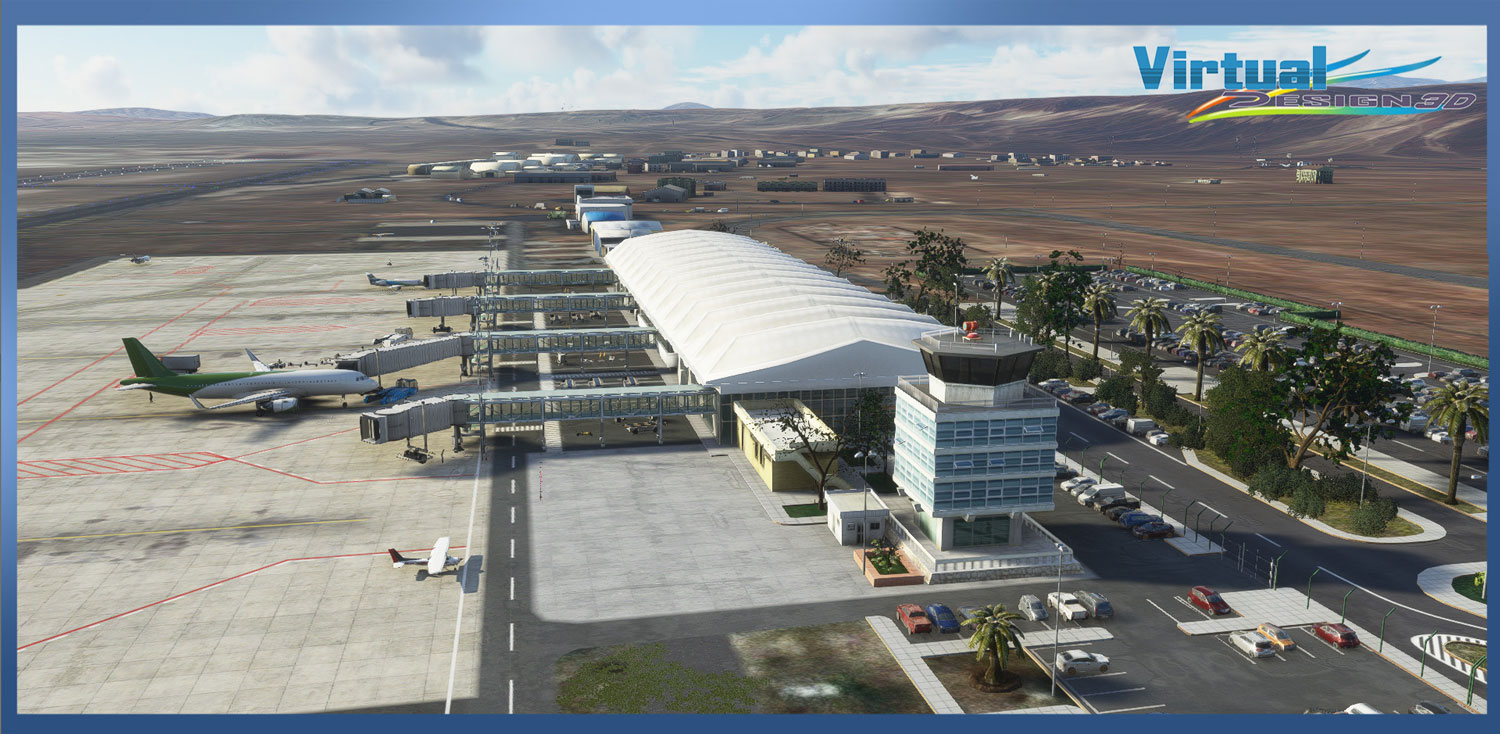 Virtual Design 3D - SCFA - Airport Andrès Sabella MSFS